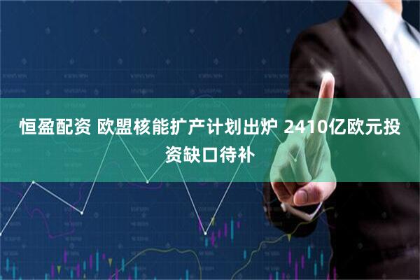 恒盈配资 欧盟核能扩产计划出炉 2410亿欧元投资缺口待补