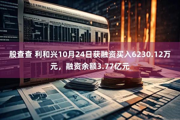 股查查 利和兴10月24日获融资买入6230.12万元，融资余额3.77亿元